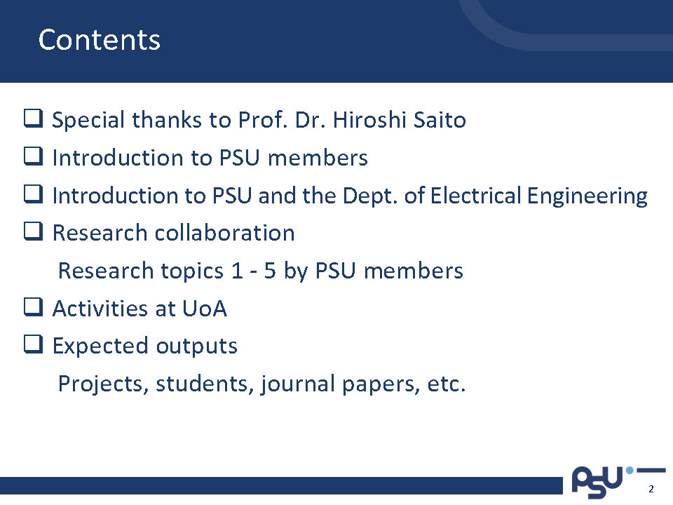 1. PSU University of Aizu AIOT บทสรุป 2 Page2