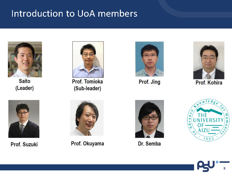 1. PSU University of Aizu AIOT บทสรุป 2 Page8