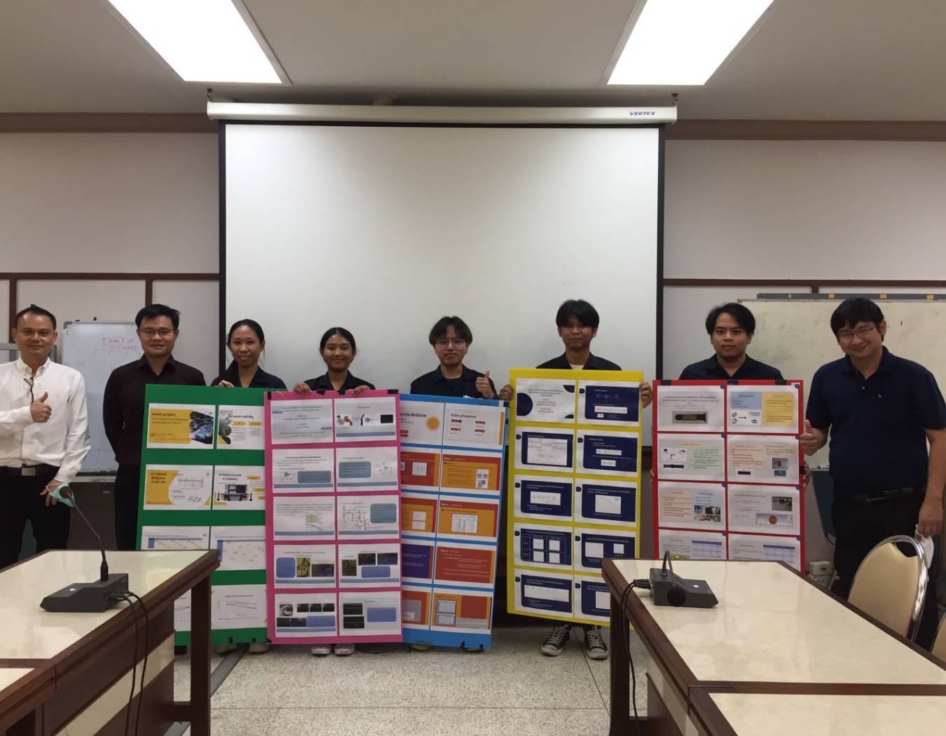 การสอบนำเสนอหัวข้อ Small Project 