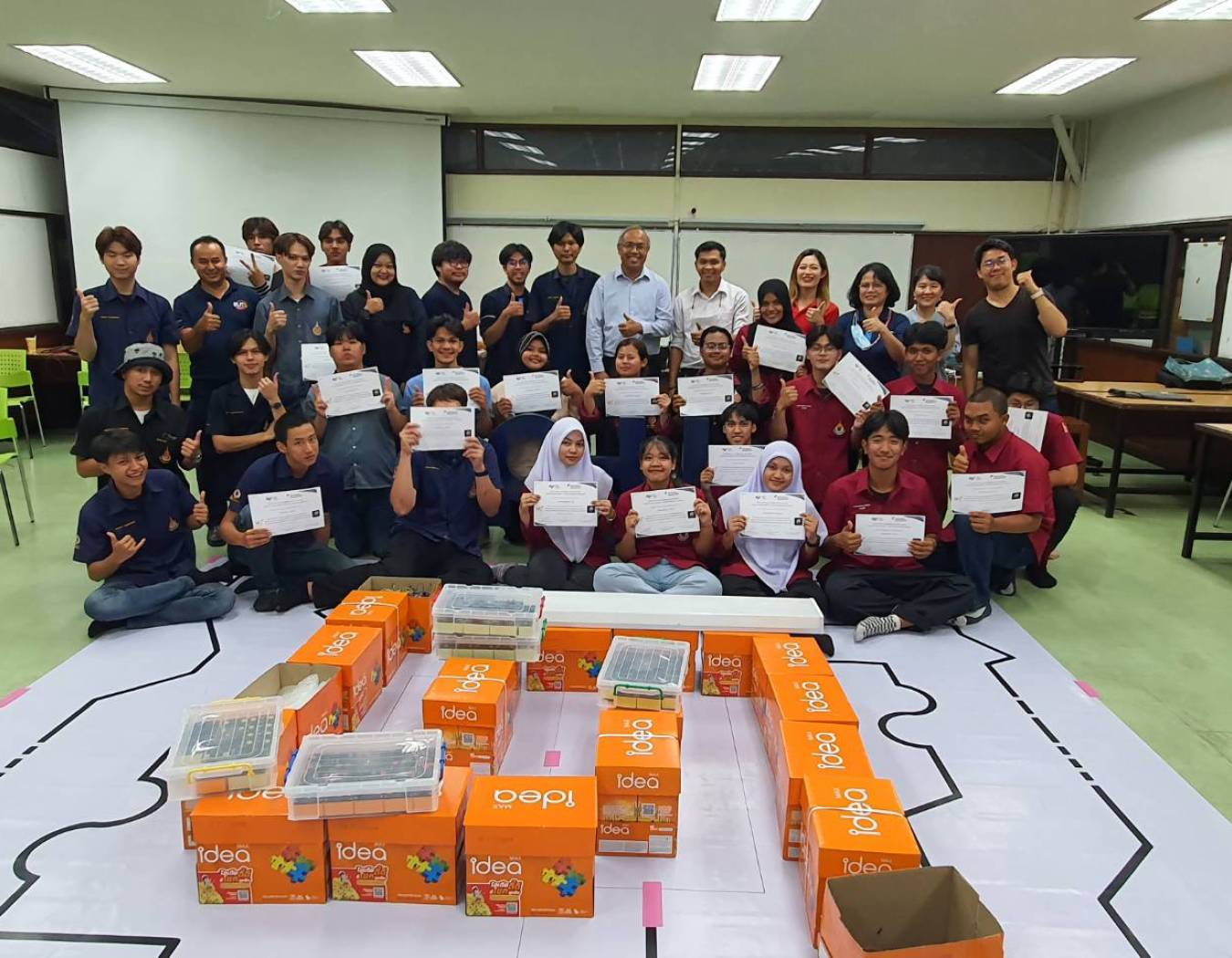 กิจกรรมอบรมของโครงการบัณฑิตพันธุ์ใหม่และกำลังคนที่มีสมรรถนะ Module 1
