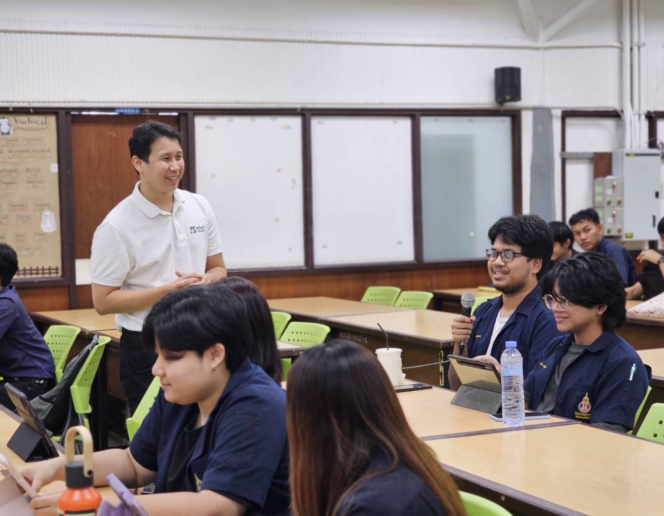 บรรยายพิเศษรายวิชาวิศวกรรมโรงพยาบาล (วิทยากรจากโรงพยาบาลศิครินทร์)