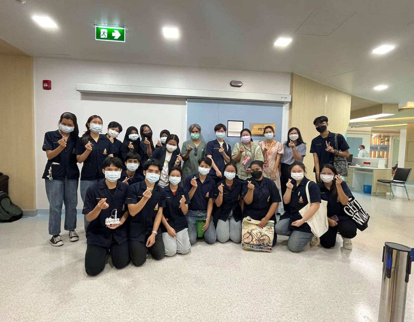 นักศึกษา BmE ดูงานสาขาวิชารังสีเทคนิค โรงพยาบาลสงขลานครินทร์