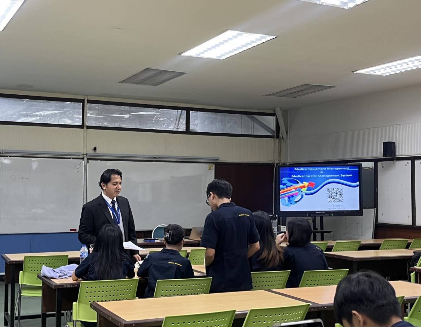 บรรยายพิเศษรายวิชาวิศวกรรมโรงพยาบาล ภาคการศึกษาที่ 2/2567