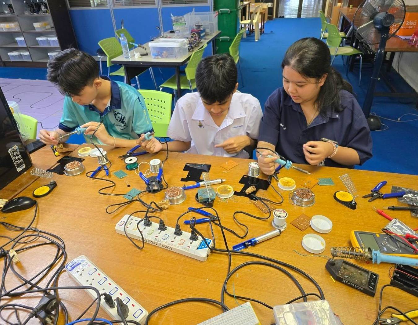 กิจกรรมค่ายเรียนรู้หุ่นยนต์ ครั้งที่ 1 Robotic Boost Camp 1