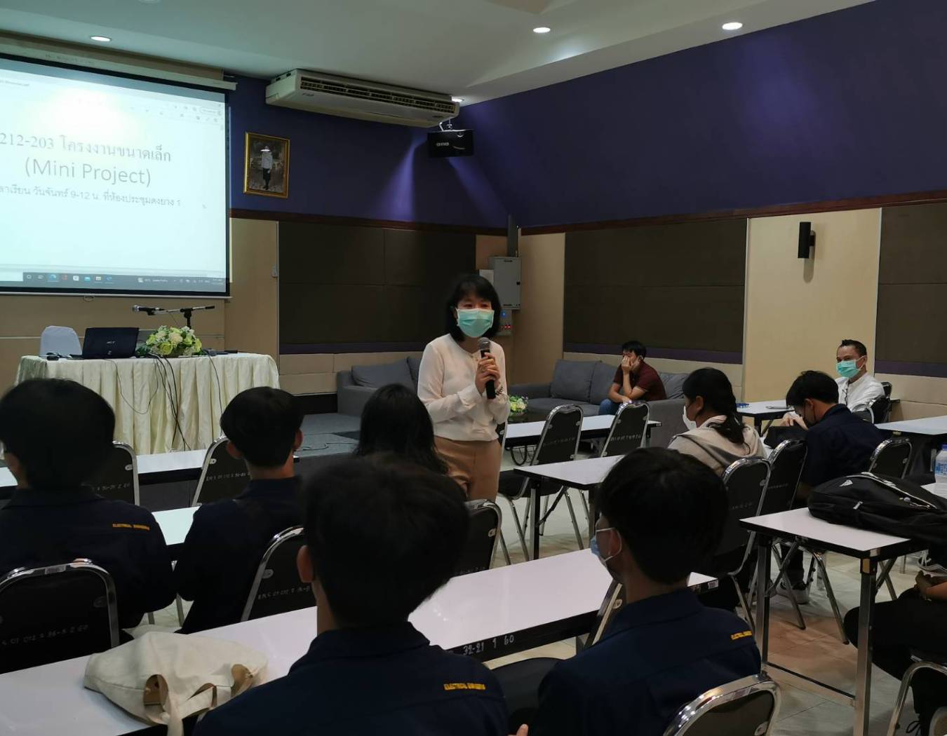 ปฐมนิเทศนักศึกษาชั้นปีที่ 2 ประจำภาคการศึกษาที่ 2/2565