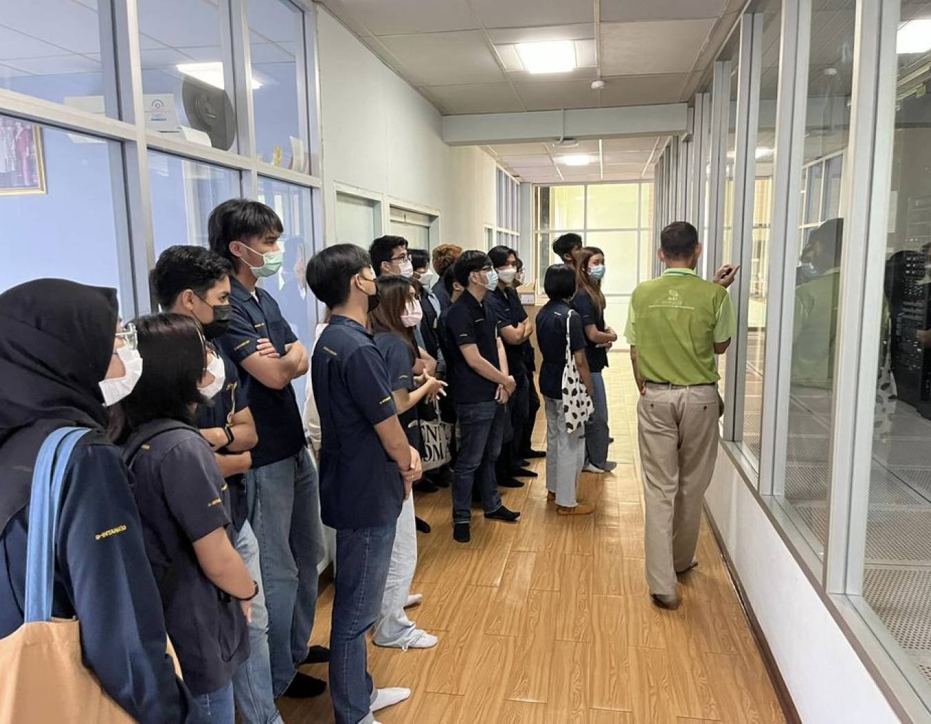 ดูงานระบบ ICT infrastructure ณ สำนักนวัตกรรมดิจิทัลและระบบอัจฉริยะ ม.อ.