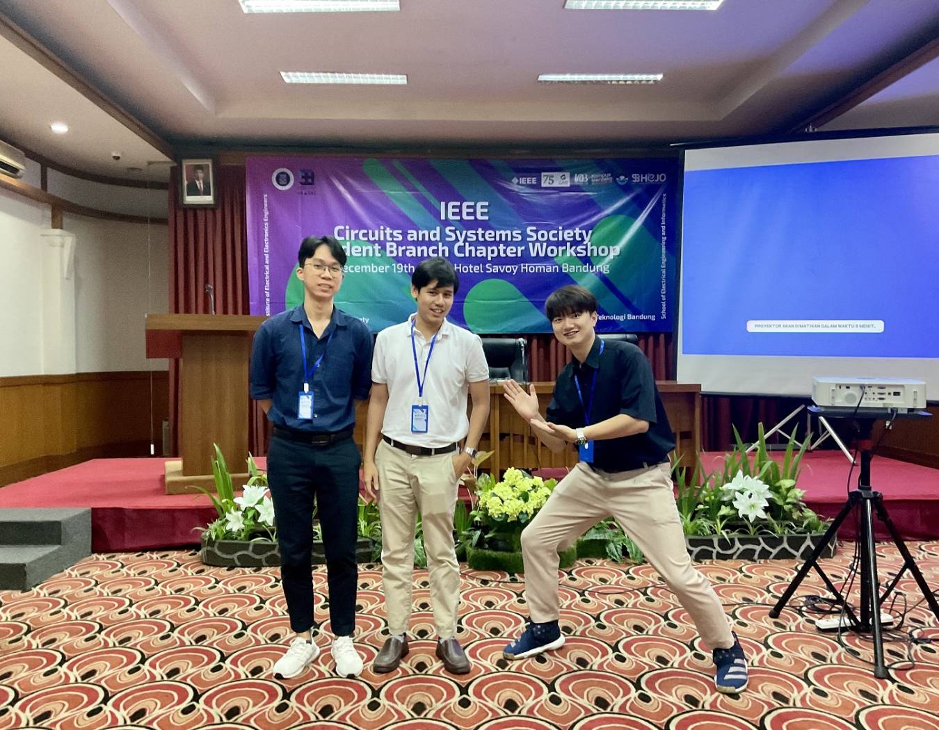 IEEE Circuite and Systems Society Student Branch Chapter Workshop (on December 19th 2023|Hotel Savory Homan Bandung)