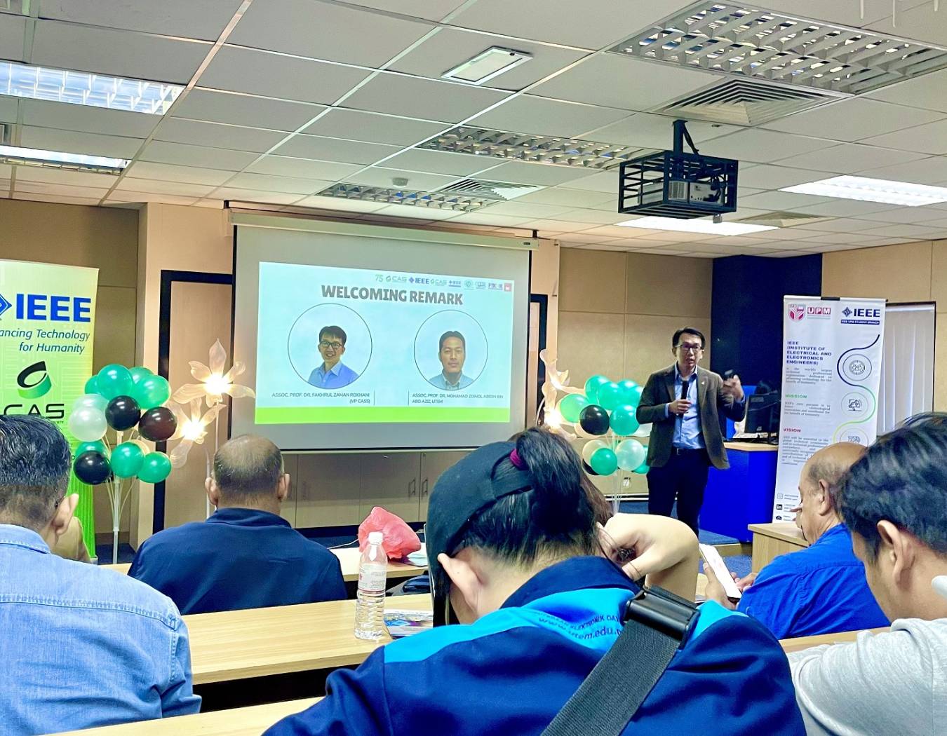 ตัวแทนคณาจารย์เข้าร่วมงาน South East Asia Circuits and Systems (SEACAS) Workshop and Membership Drive Outreach 2024