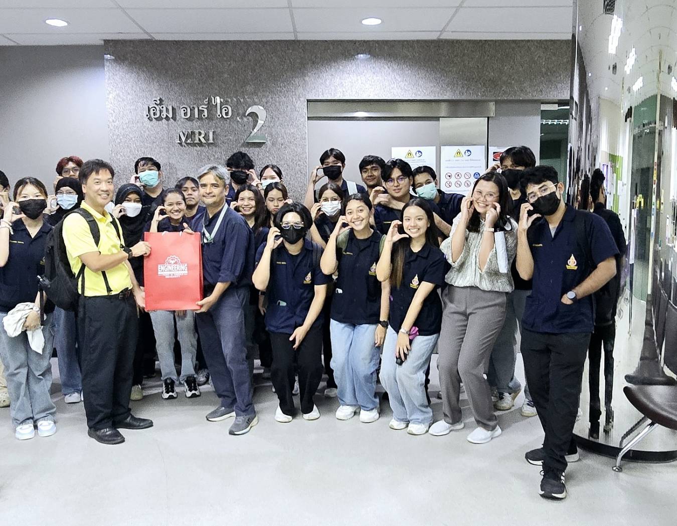 เข้าเยี่ยมชมและฟังบรรยายการทำงานของเครื่อง PET, CT, และ MRI ที่โรงพยาบาลสงขลานครินทร์