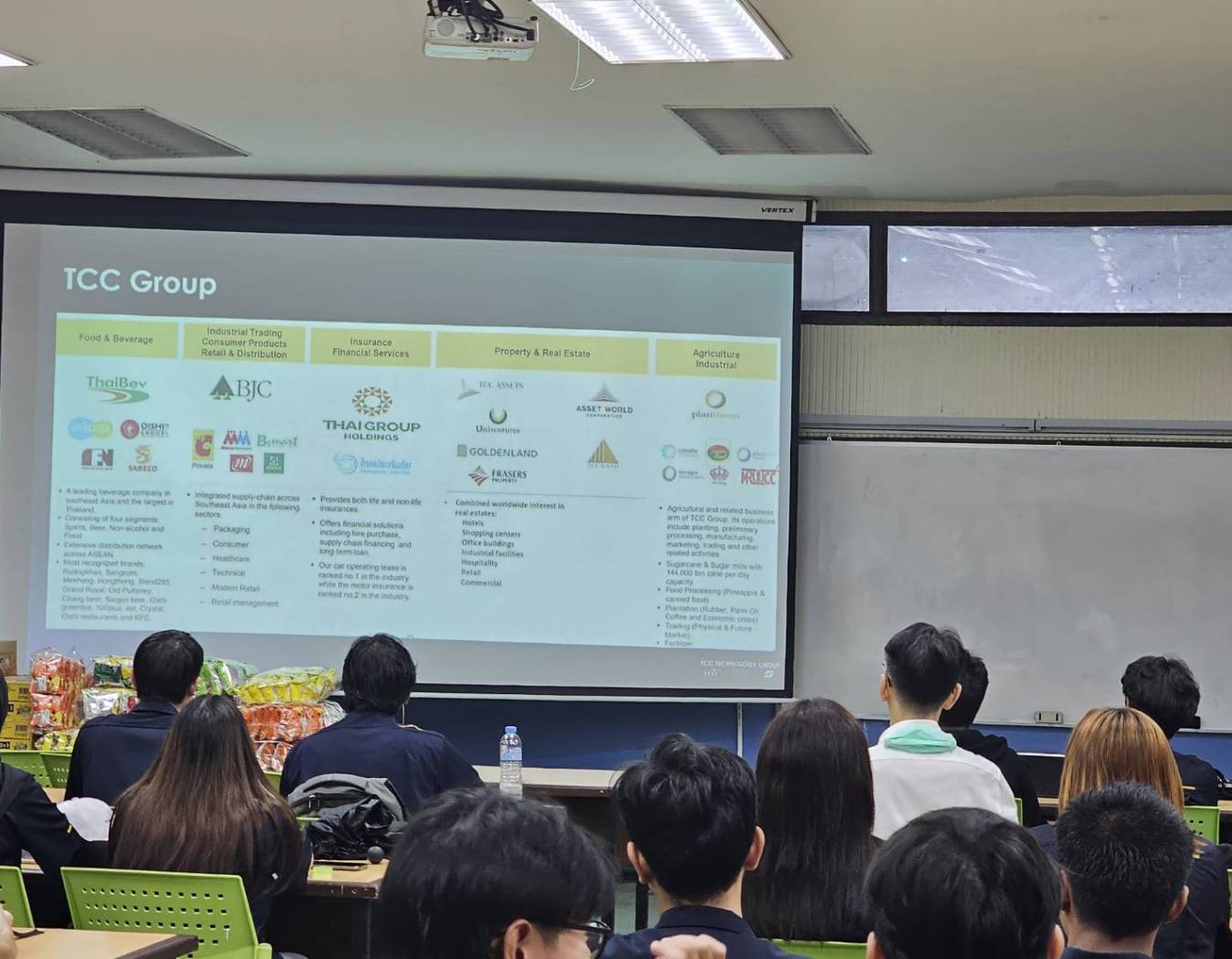 บริษัท TCC Technology ได้เข้ามา Knowledgesharing งานของบริษัททางด้าน Smart IoT solutions และ Networks