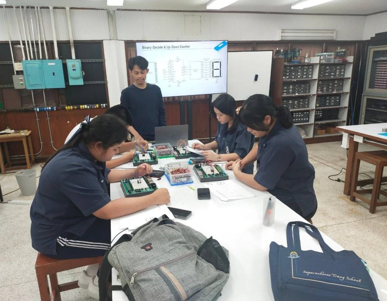 กิจกรรมค่ายลองเป็นวิศวะไฟฟ้า รุ่นที่ 6 What Elcetircal Enineers Must Know