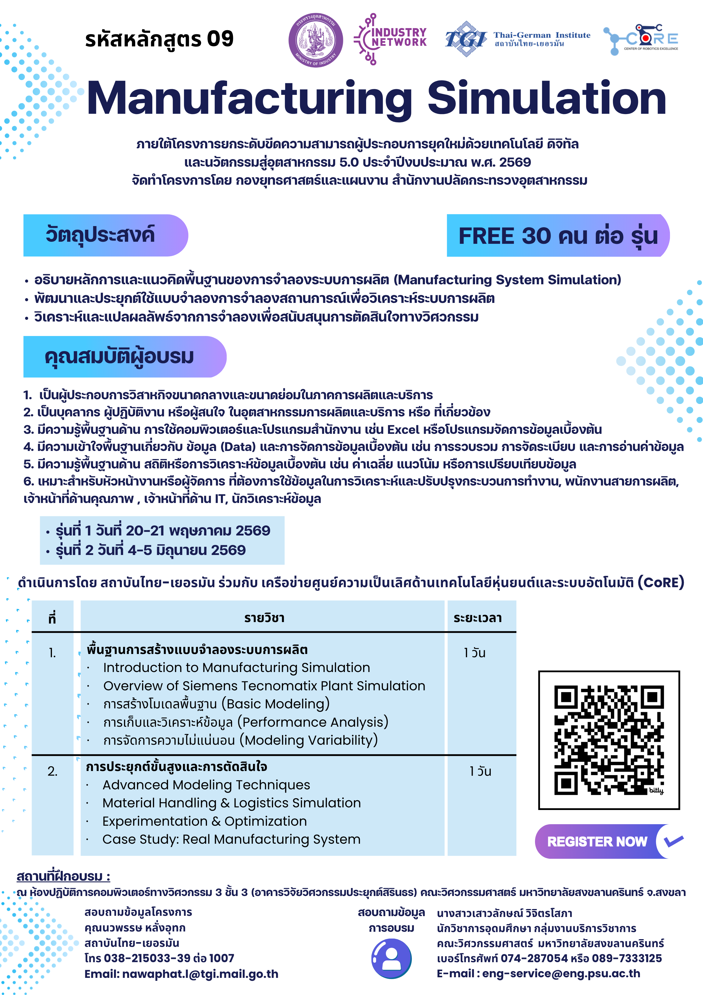 2.Manufacturing Simulation